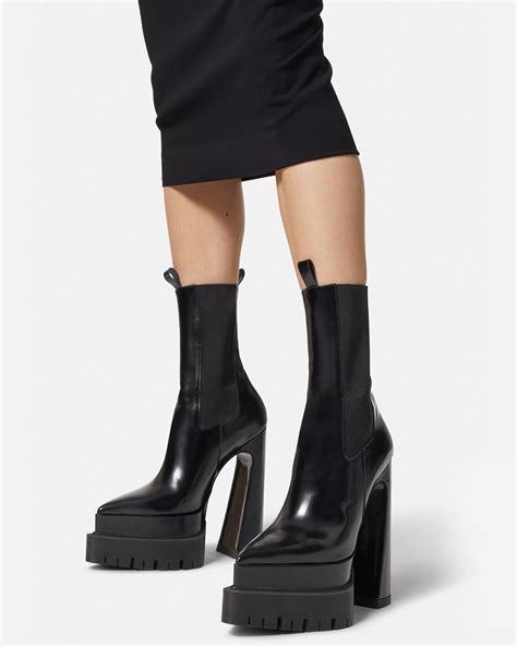 versace woman boots|versace aevitas boots.